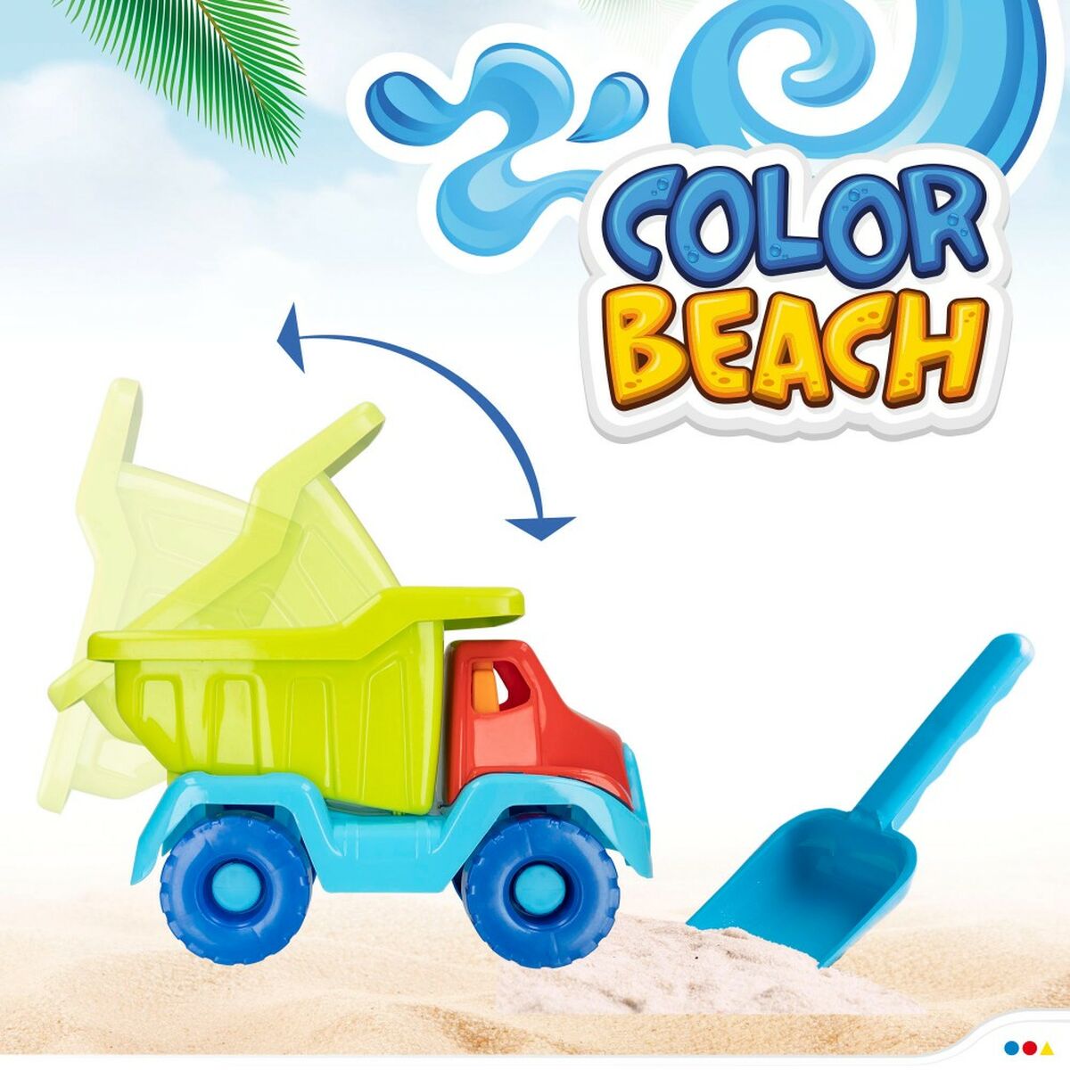 Strandspeelgoedset Colorbaby Polypropyleen (8 Stuks)